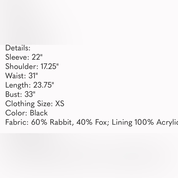 Alberto Makali Fur Jacket - Size XS - Picture 6 of 6